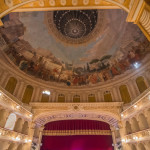 TEATRO FLAVIO VESPASIANO, affreschi -Ph: F. Aniballi